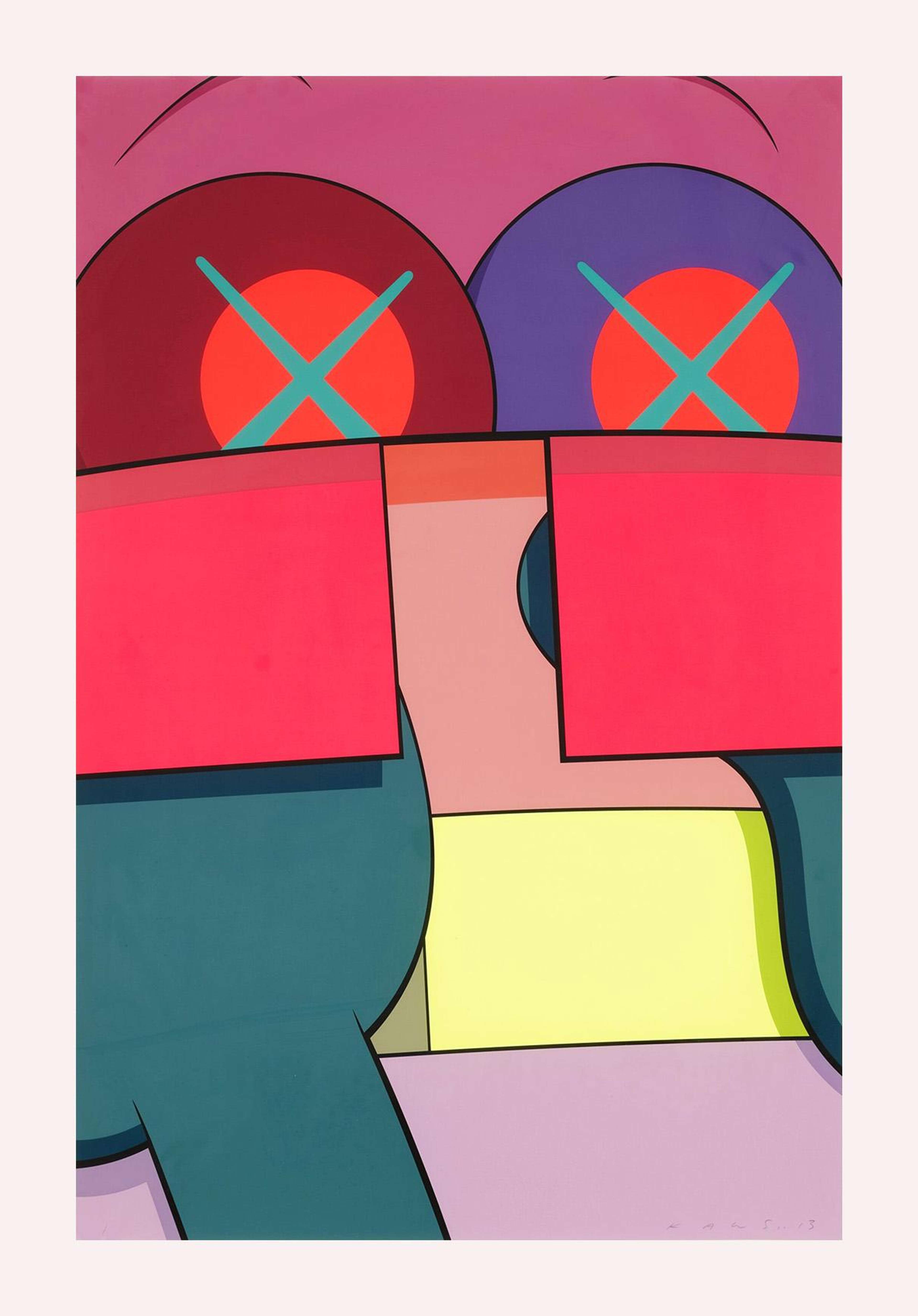 Ups And Downs 2 - Signed Print by KAWS 2013 - MyArtBroker