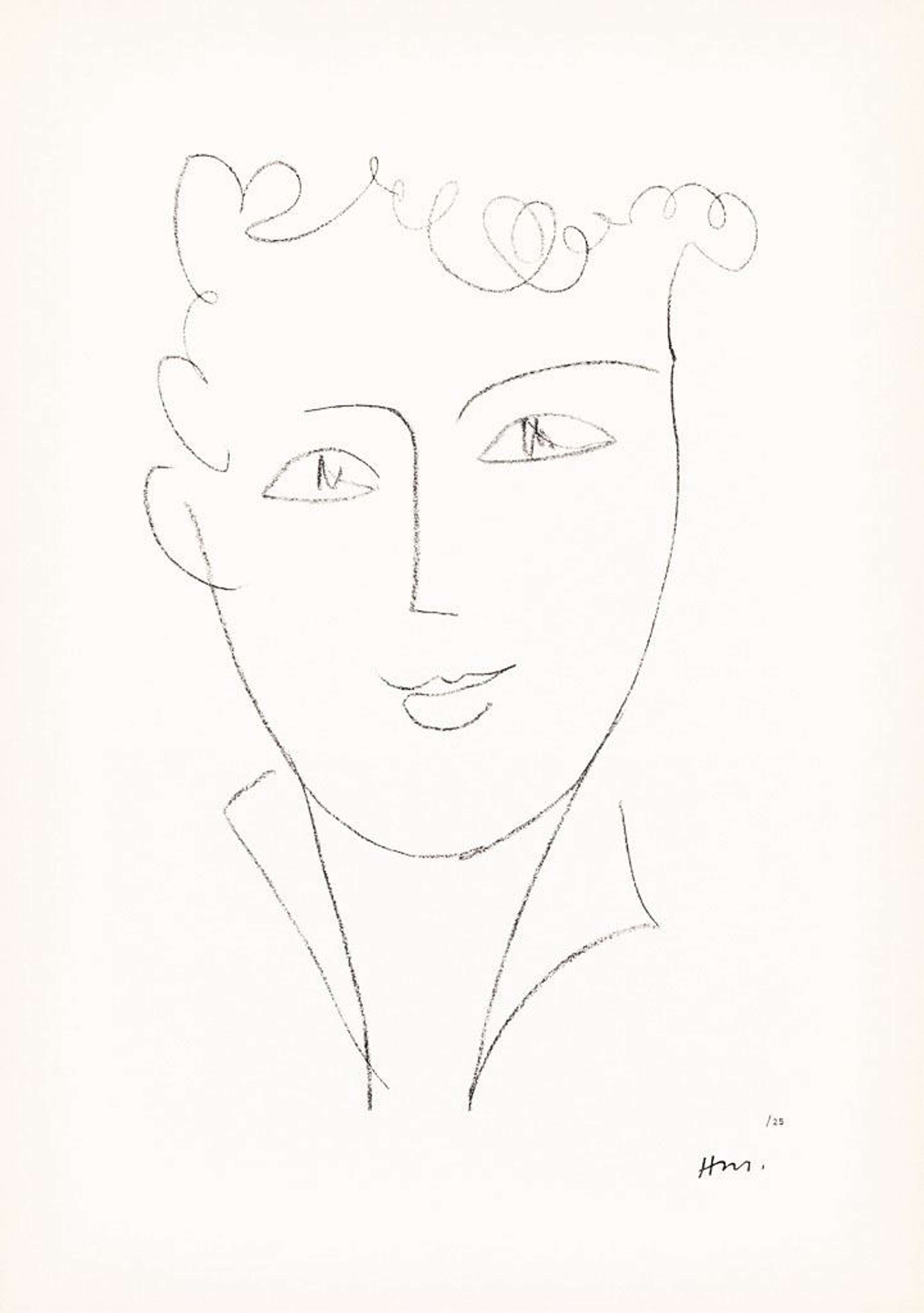 Jeune Etudiant - undefined by Henri Matisse 1952 - MyArtBroker