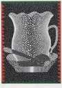 Yayoi Kusama: Coffee Cup (black and white) - Signed Print