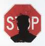 Richard Hambleton: Stop Sign - Unsigned Print