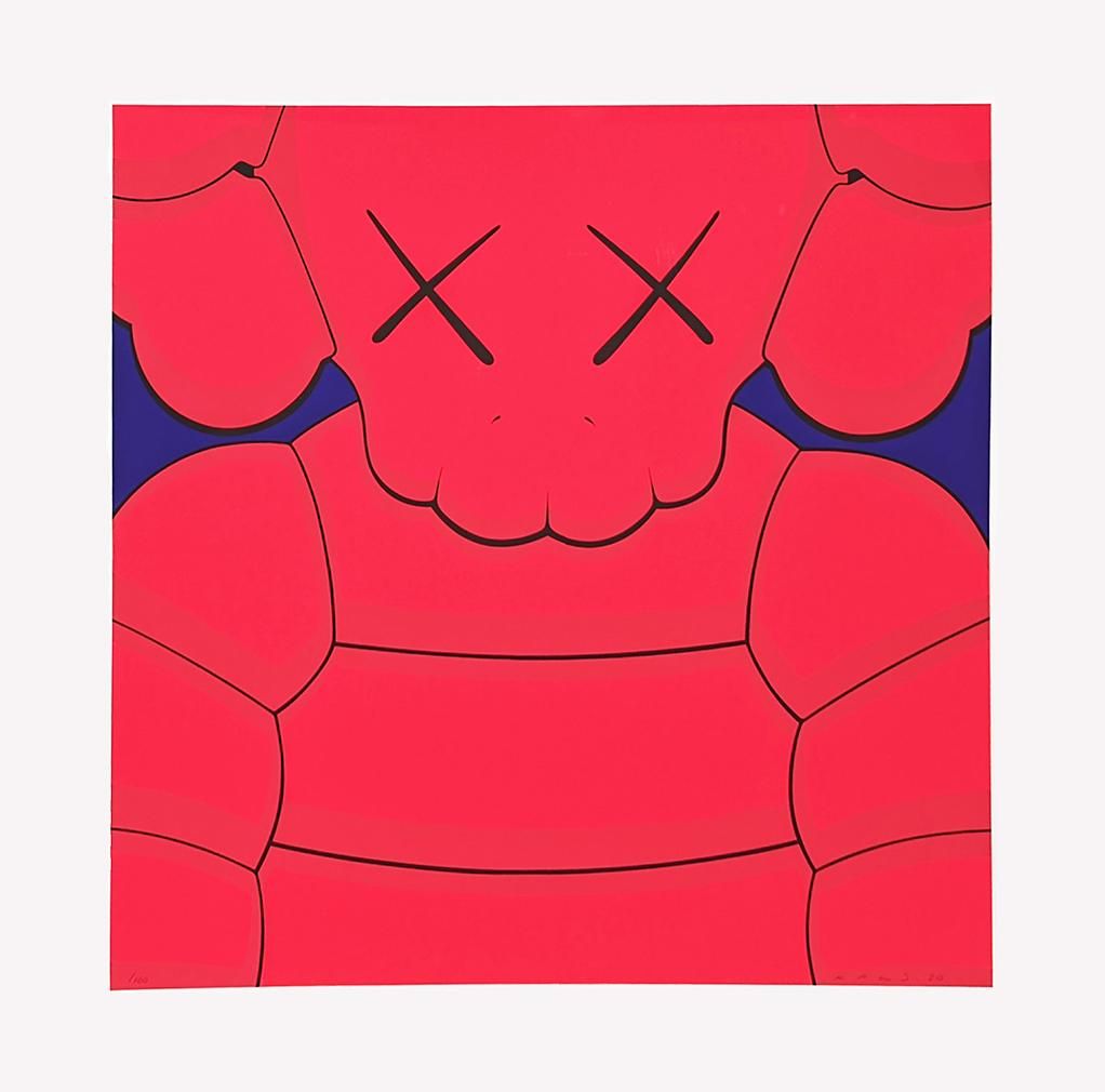 アート・デザイン・音楽 Kaws What Party KAWS - What A Party ORANGE Version