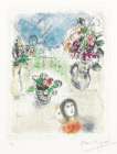 Les Trois Bouquets - Signed Print