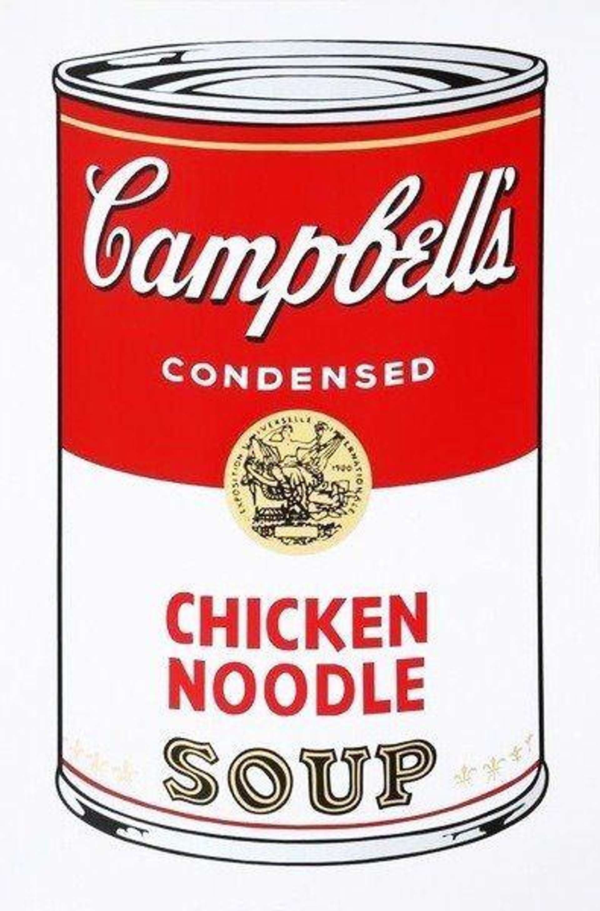 Campbell's Soup 1, Chicken Noodle (F & S 11.45) by Andy Warhol