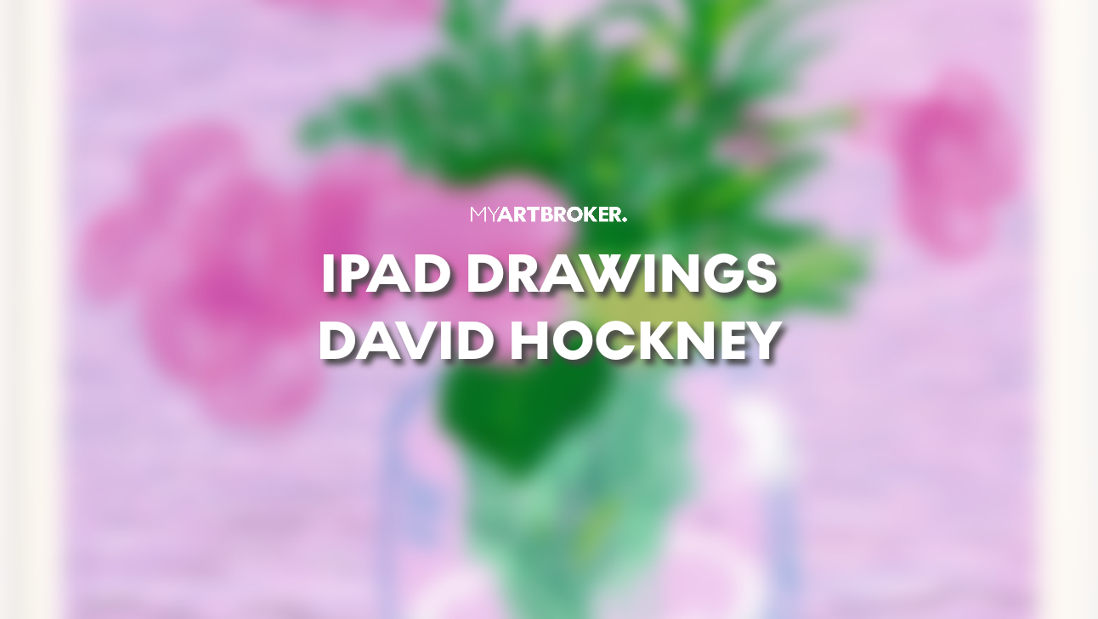 David Hockney's iPad Drawings