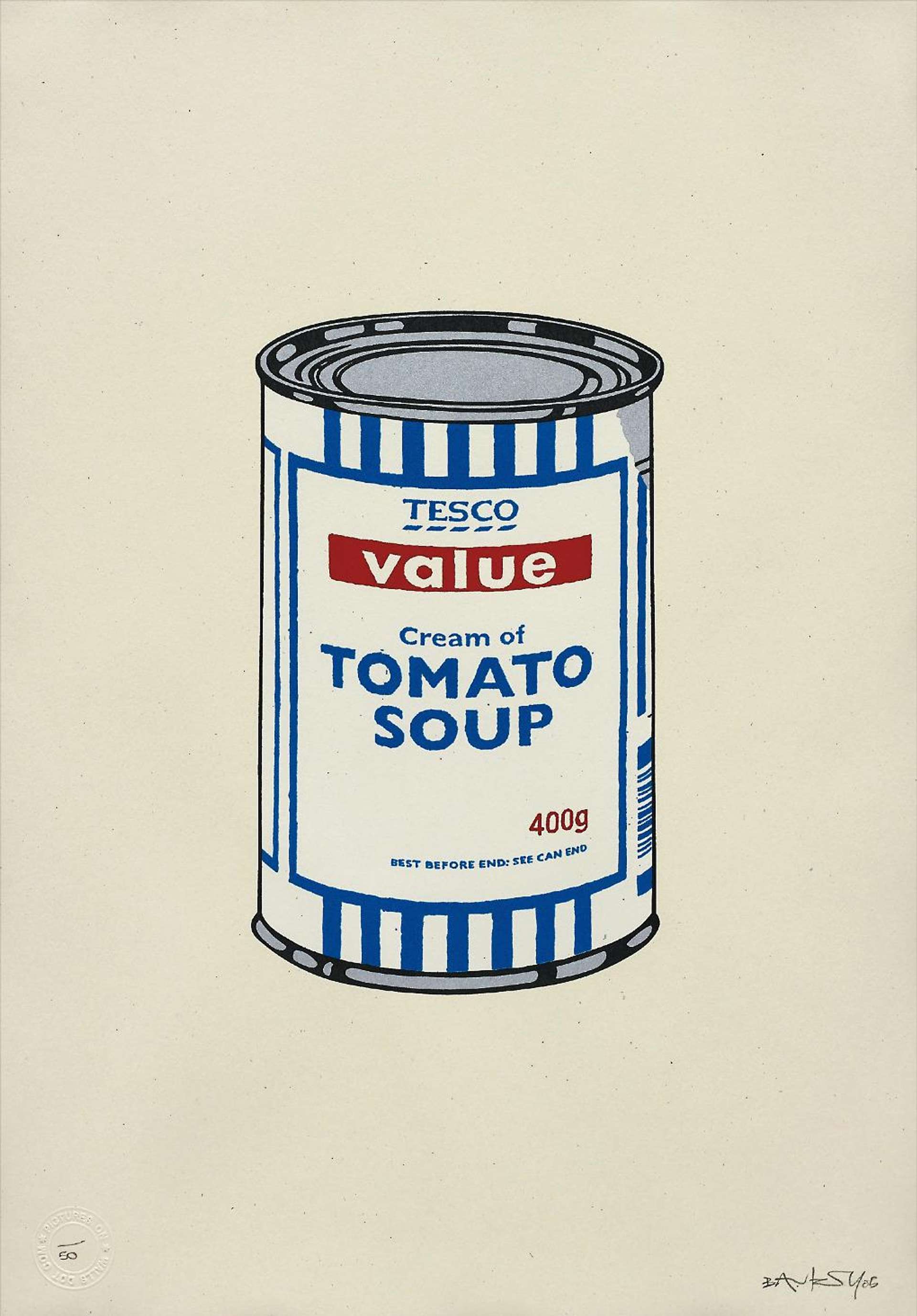 Soup Can - Signed Print by Banksy 2005 - MyArtBroker