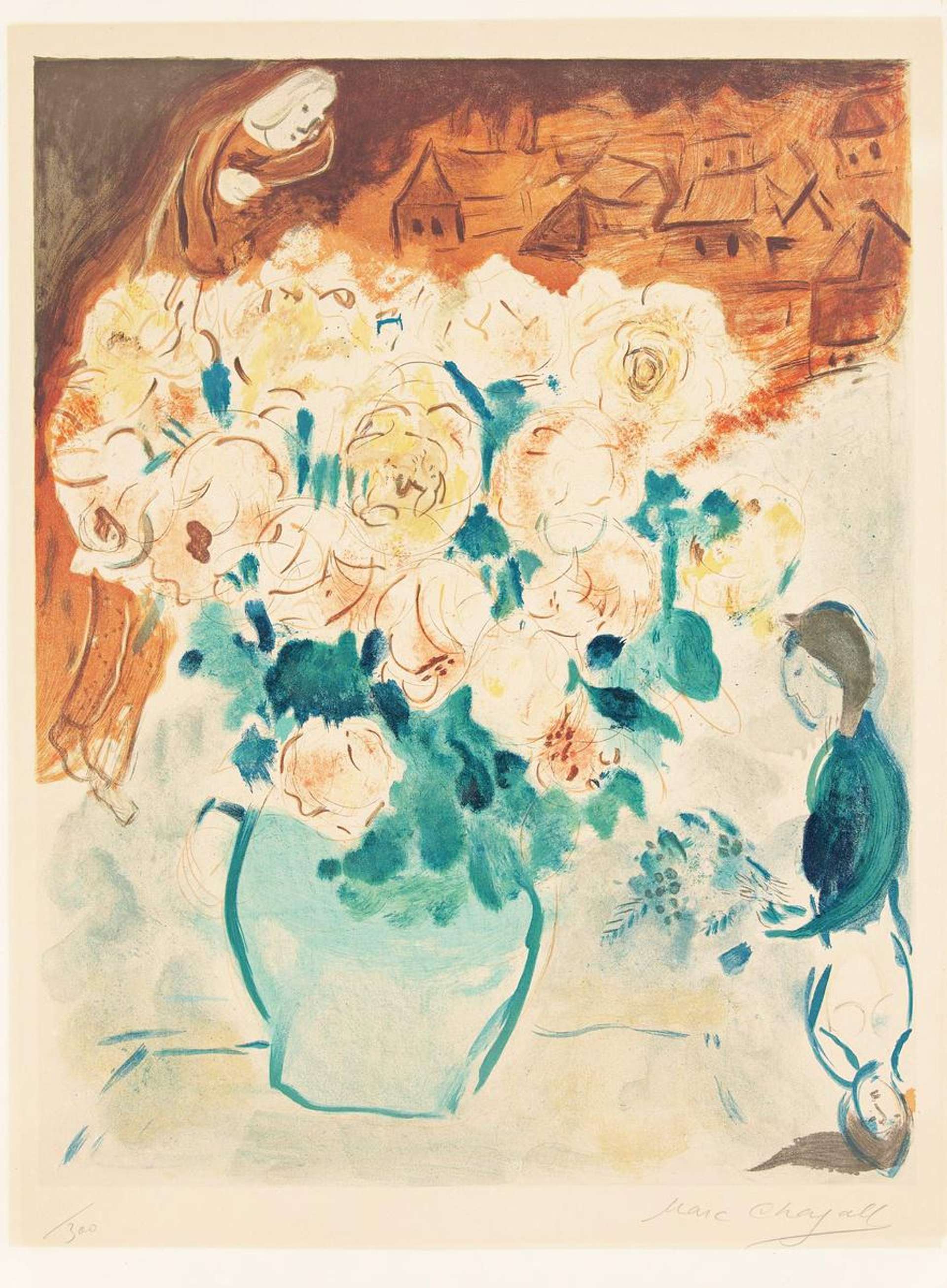 Der Strauss - Signed Print by Marc Chagall 1955 - MyArtBroker