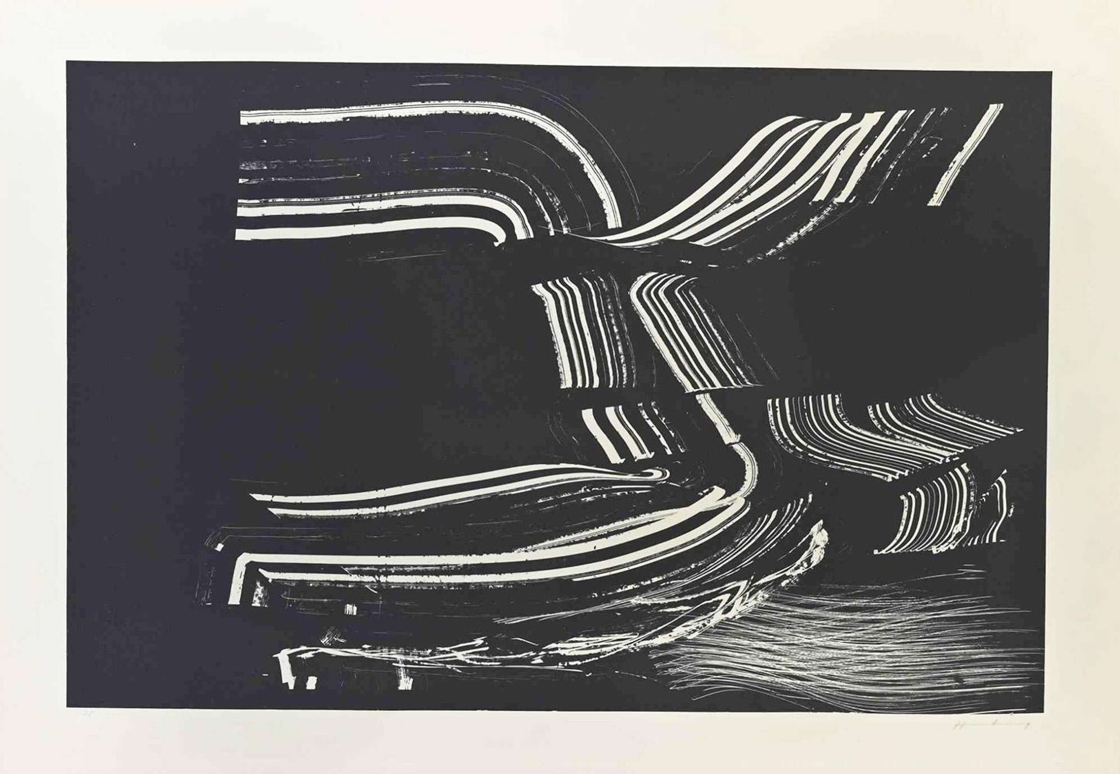 Farandole 4 - Signed Print by Hans Hartung 1971 - MyArtBroker