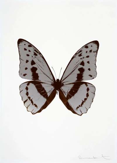 The Souls III (silver gloss, chocolate, chocolate) - Signed Print by Damien Hirst 2010 - MyArtBroker