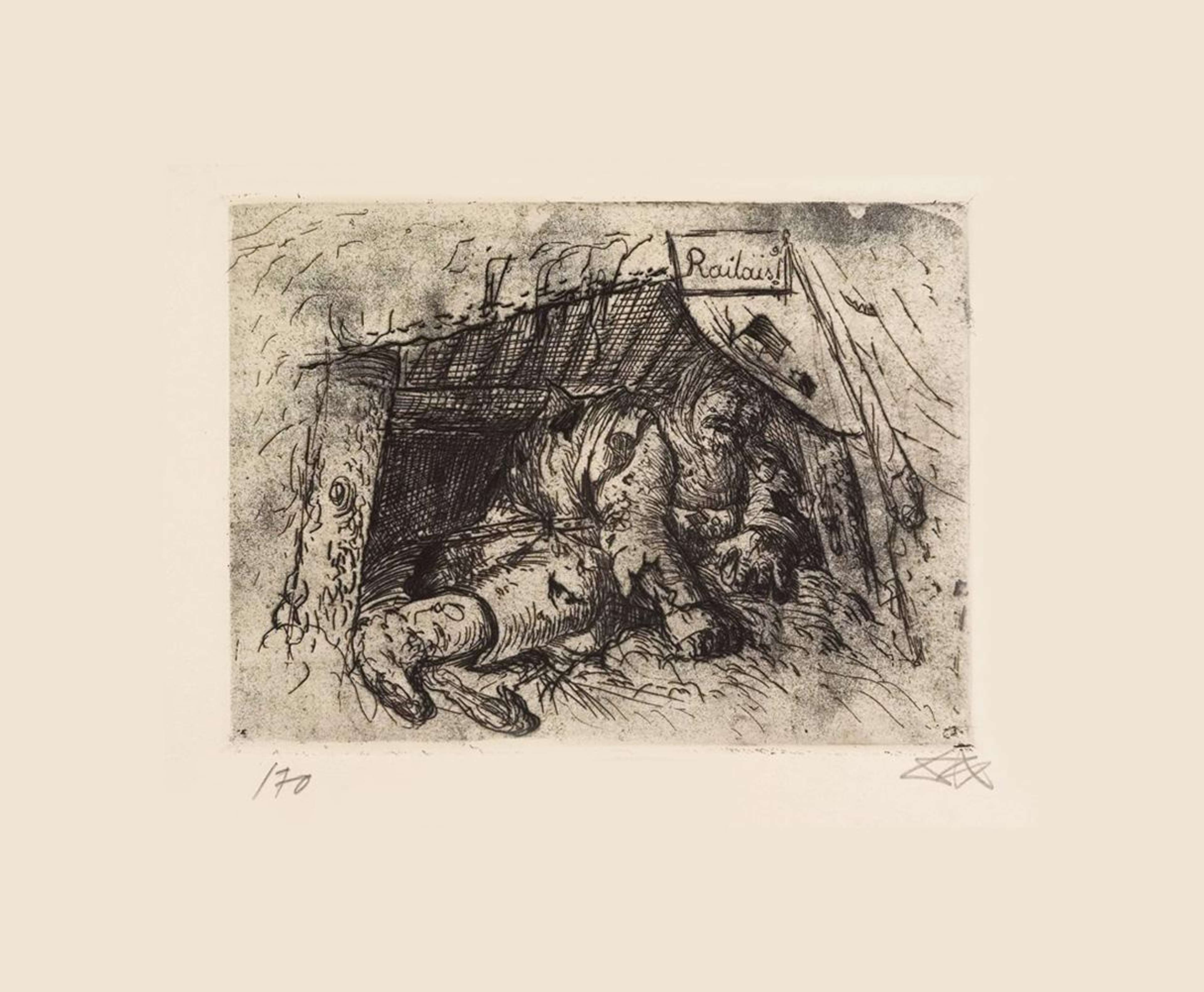 Relay Post - Signed Print by Otto Dix 1924 - MyArtBroker