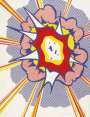 Roy Lichtenstein: Explosion - Signed Print
