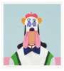 George Condo: Droopy Dog Abstraction - Signed Print