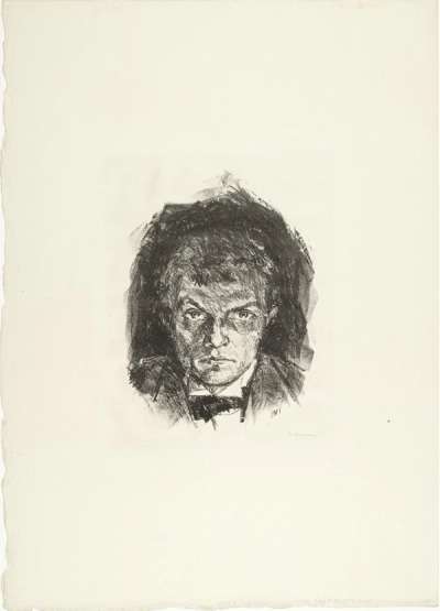 Selbstbildnis - Signed Print by Max Beckmann 1911 - MyArtBroker