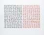 Mel Bochner: Counting (Double Over) - Signed Print