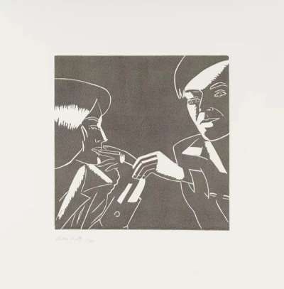 Carter & Phyllis - Signed Print by Alex Katz 1986 - MyArtBroker