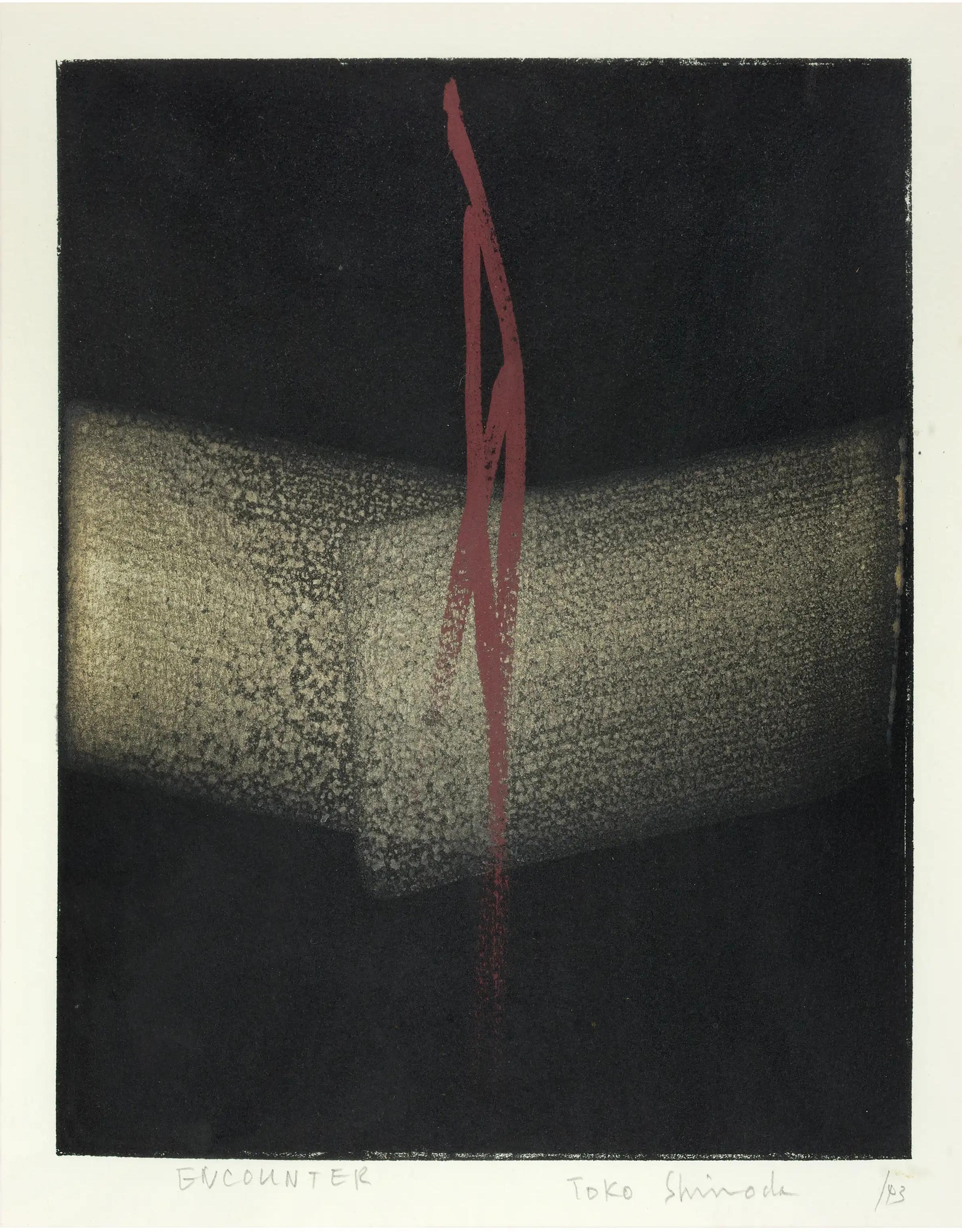 Toko Shinoda Song Of Wood (Signed Print) 1988 | For Sale
