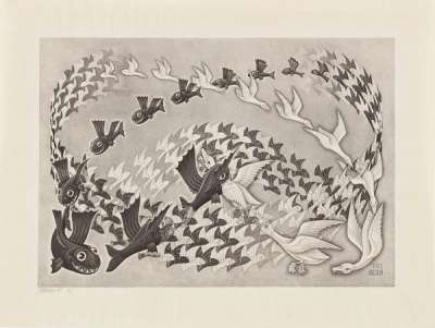 Predestination - Signed Print by M. C. Escher 1951 - MyArtBroker