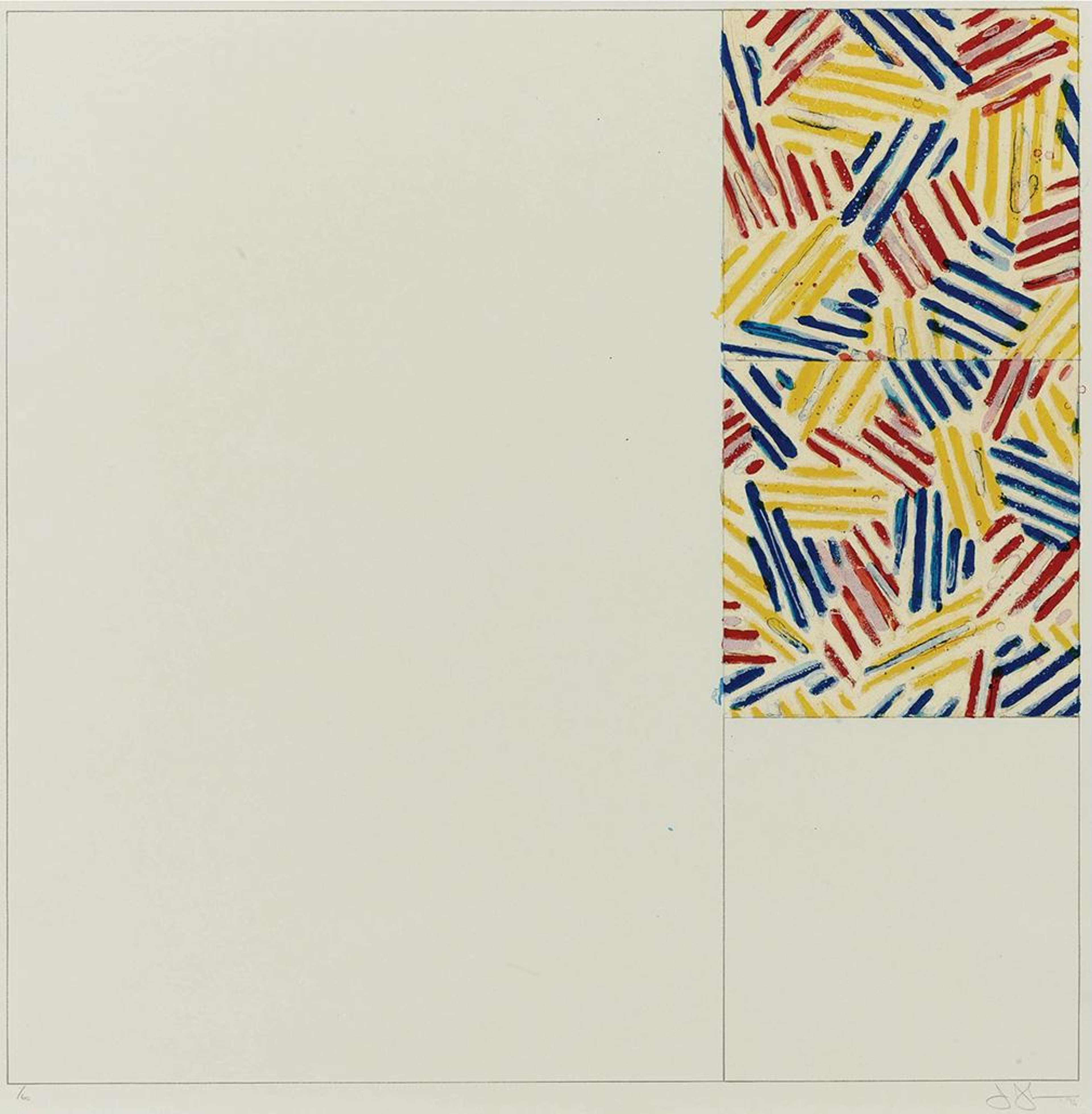 #5 - Signed Print by Jasper Johns 1976 - MyArtBroker