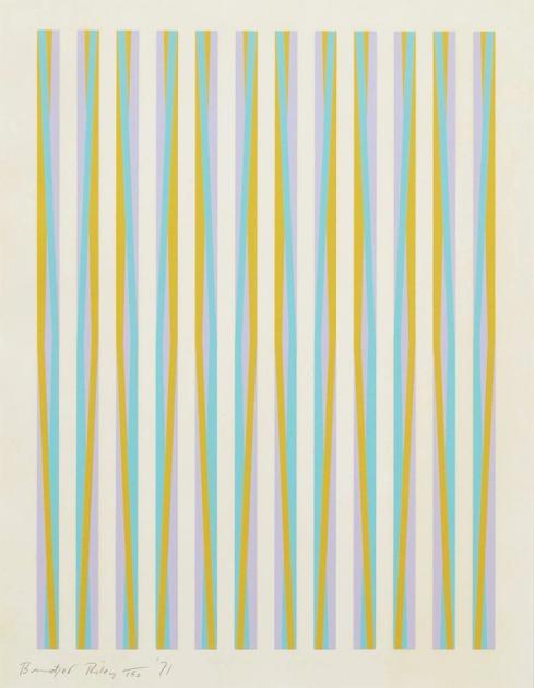 Bridget Riley Print For Chicago 8 (Signed Print) 1971 | MyArtBroker