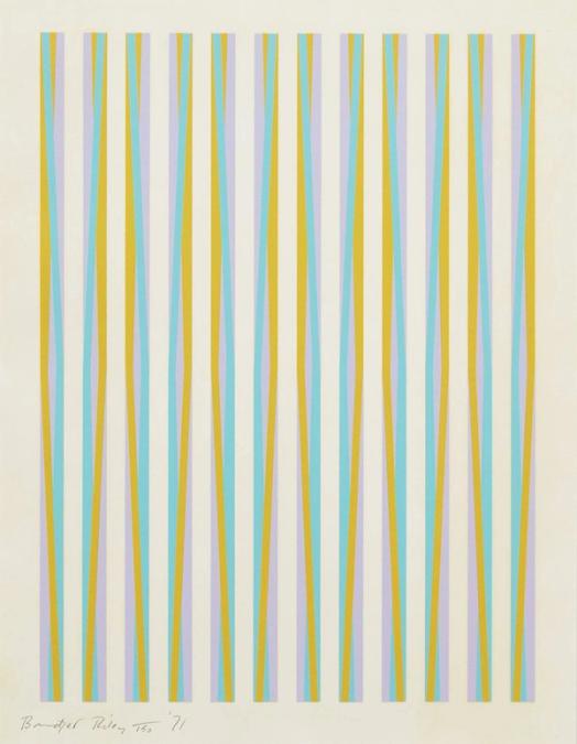 Bridget Riley Print For Chicago 8 (Signed Print) 1971 | MyArtBroker