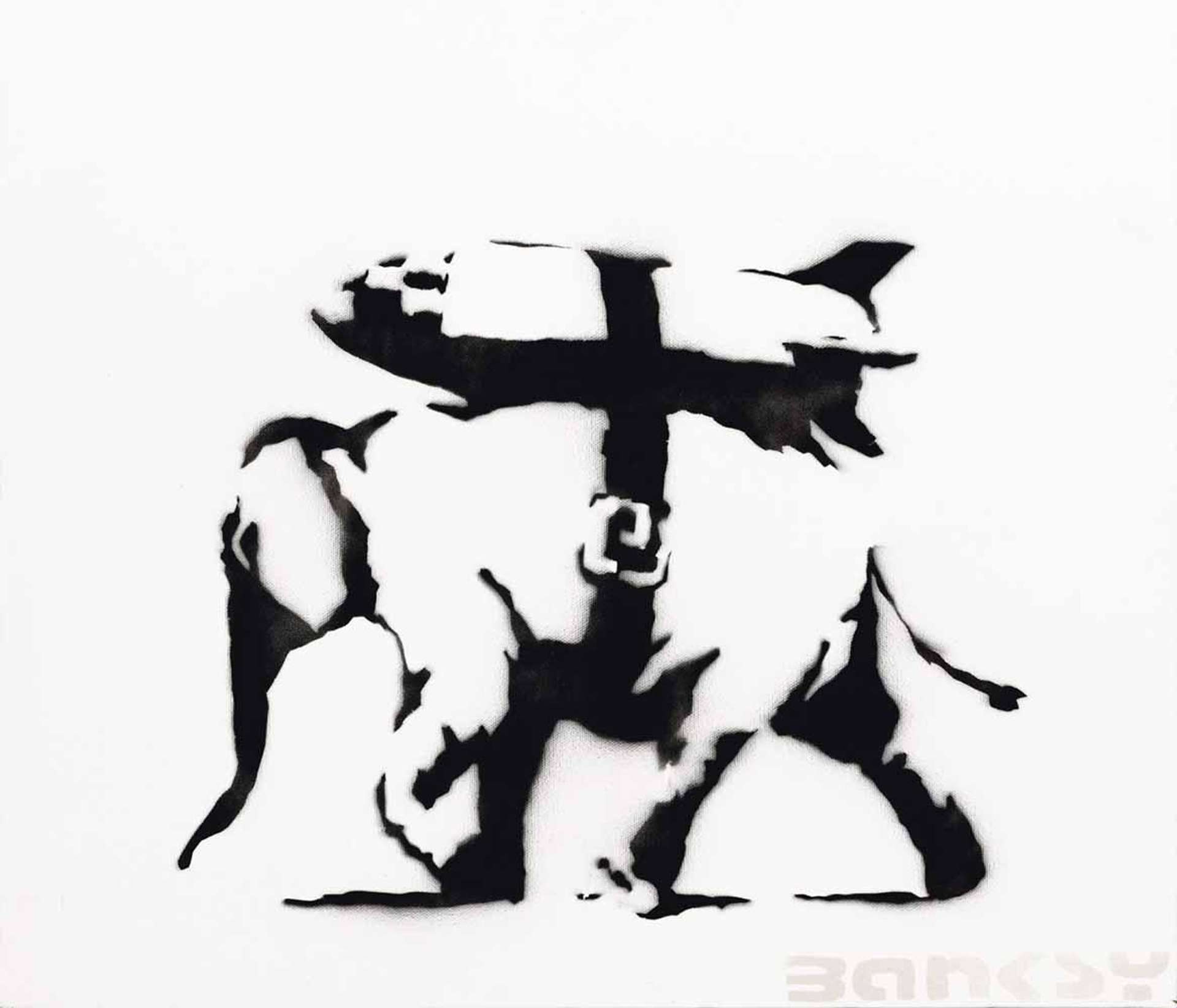 Heavy Weaponry by Banksy - MyArtBroker