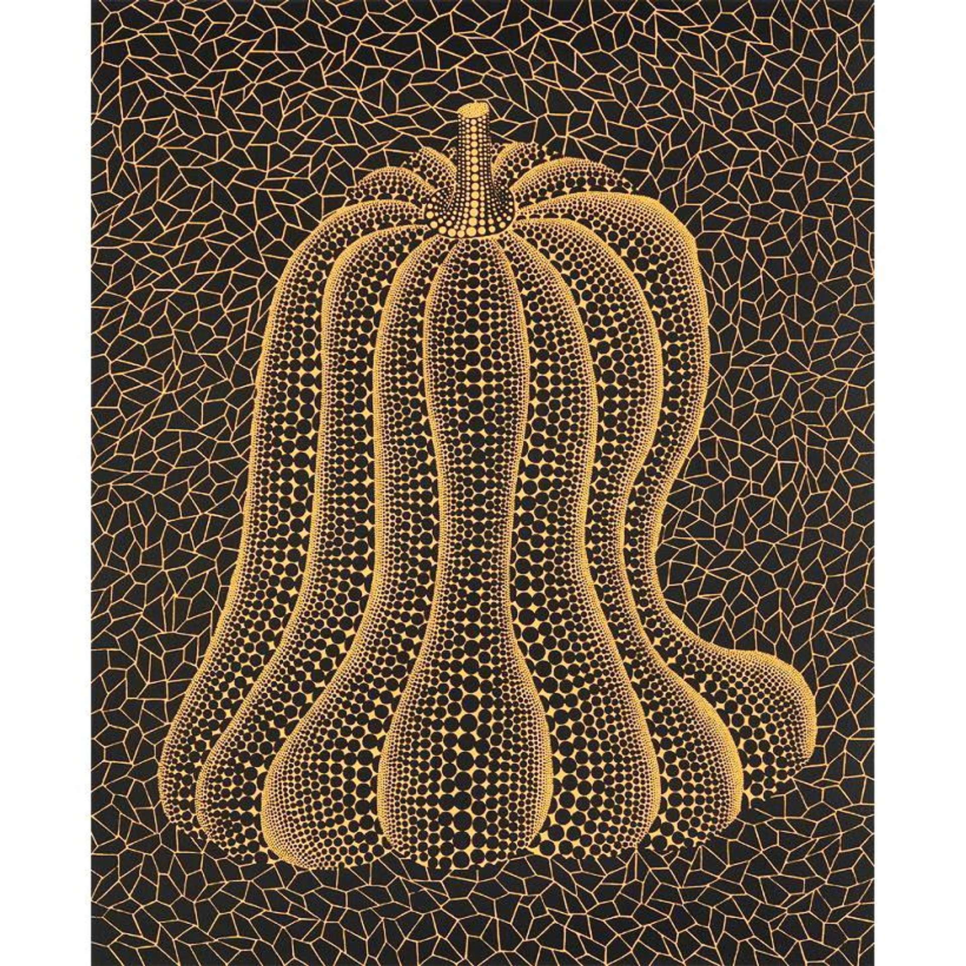 Yayoi Kusama: Pumpkin God, Kusama 183 - Signed Print