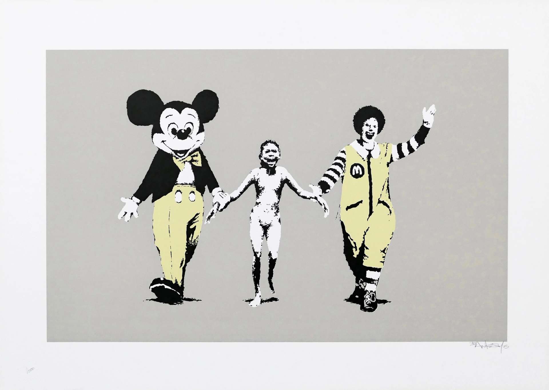 Banksy: Napalm - Signed Print