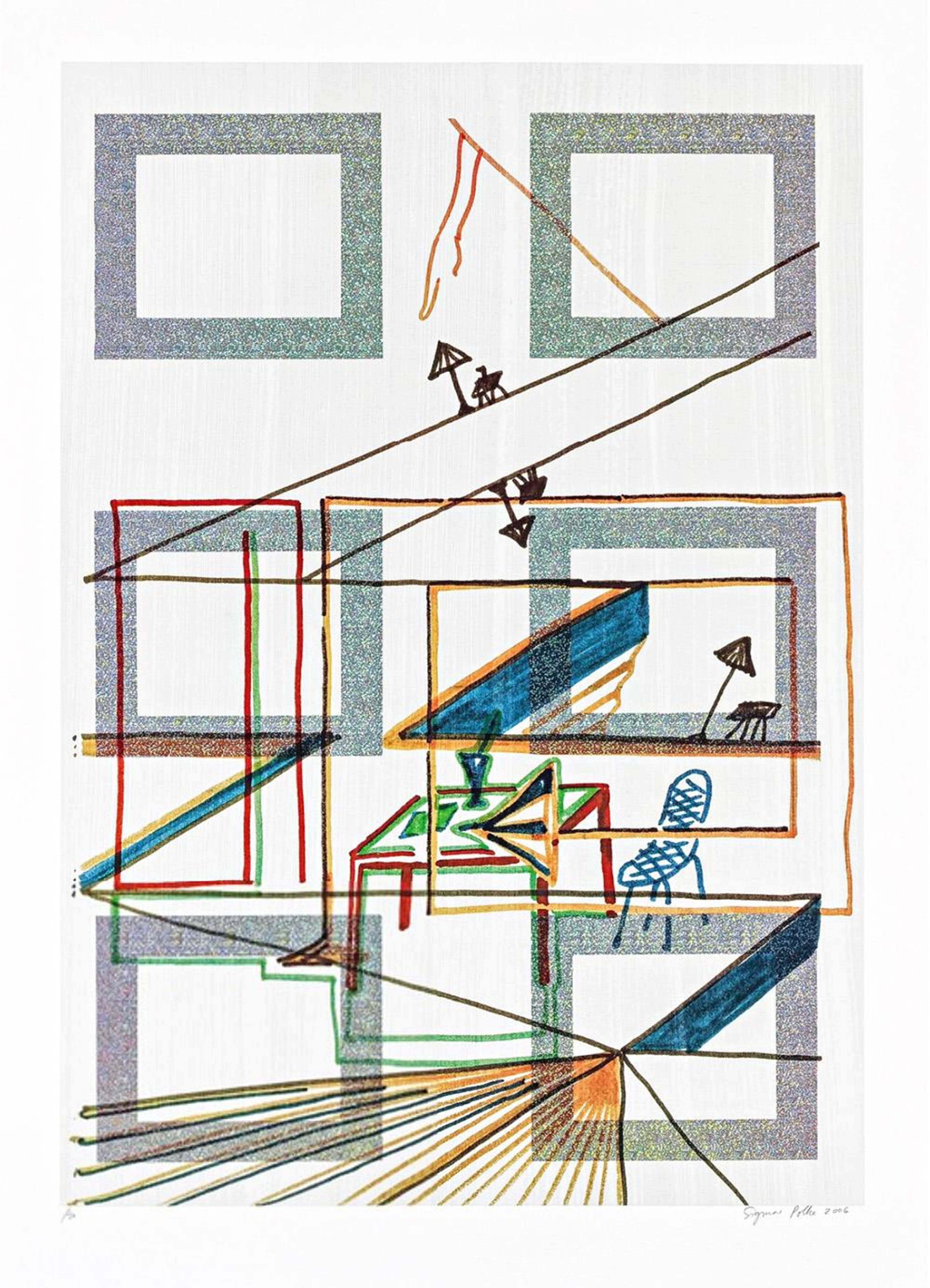 Der Kuchen Ist Alle 8 - Signed Print by Sigmar Polke 2006 - MyArtBroker