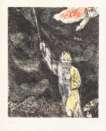 Les Ténèbres Sur Egypte - Signed Print