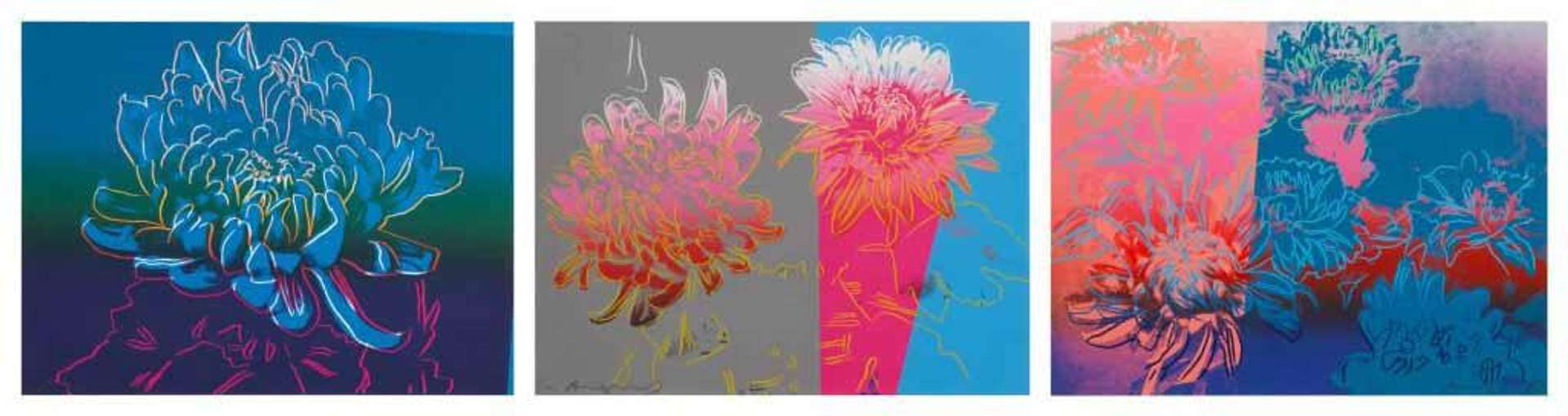 Kiku (complete set) - Signed Print by Andy Warhol 1983 - MyArtBroker