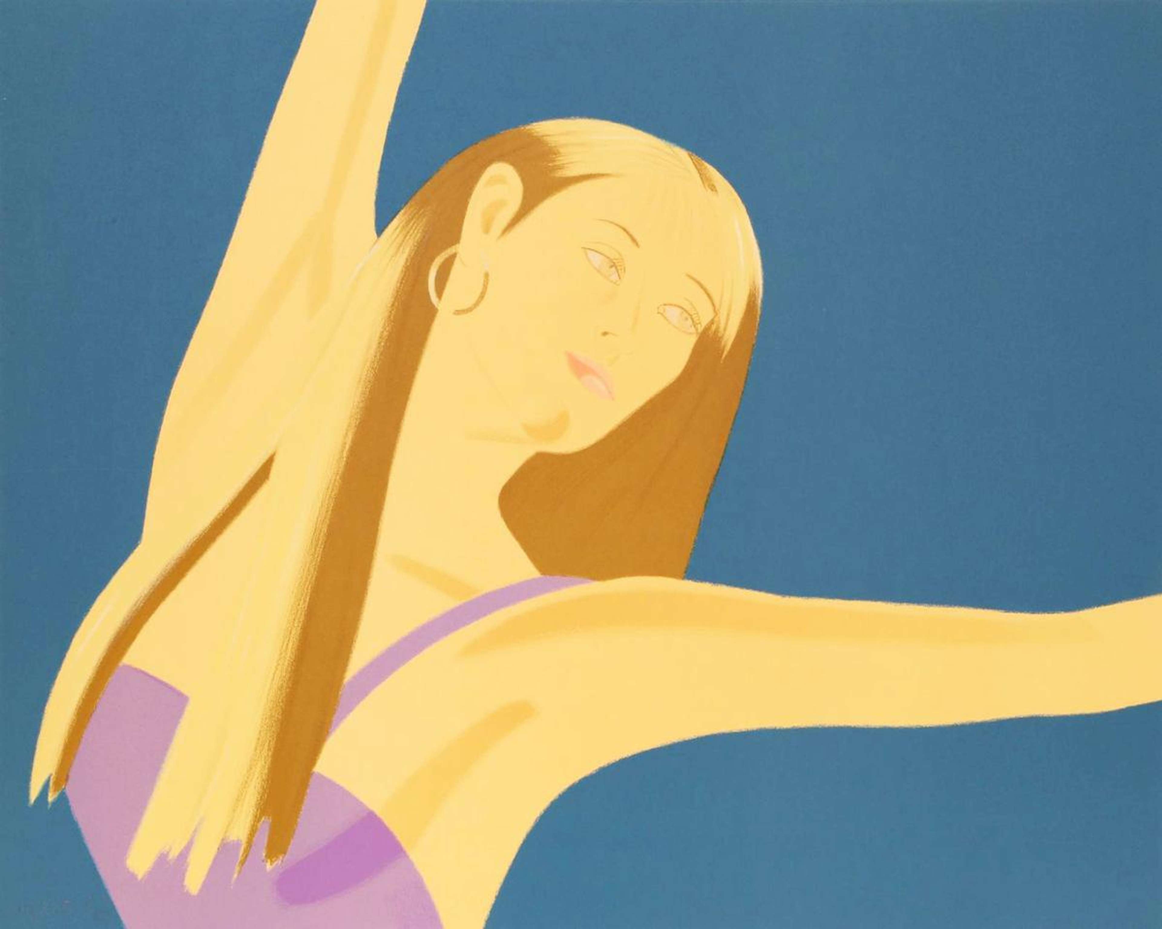 Night: William Dunas Dance I - Signed Print by Alex Katz 1979 - MyArtBroker