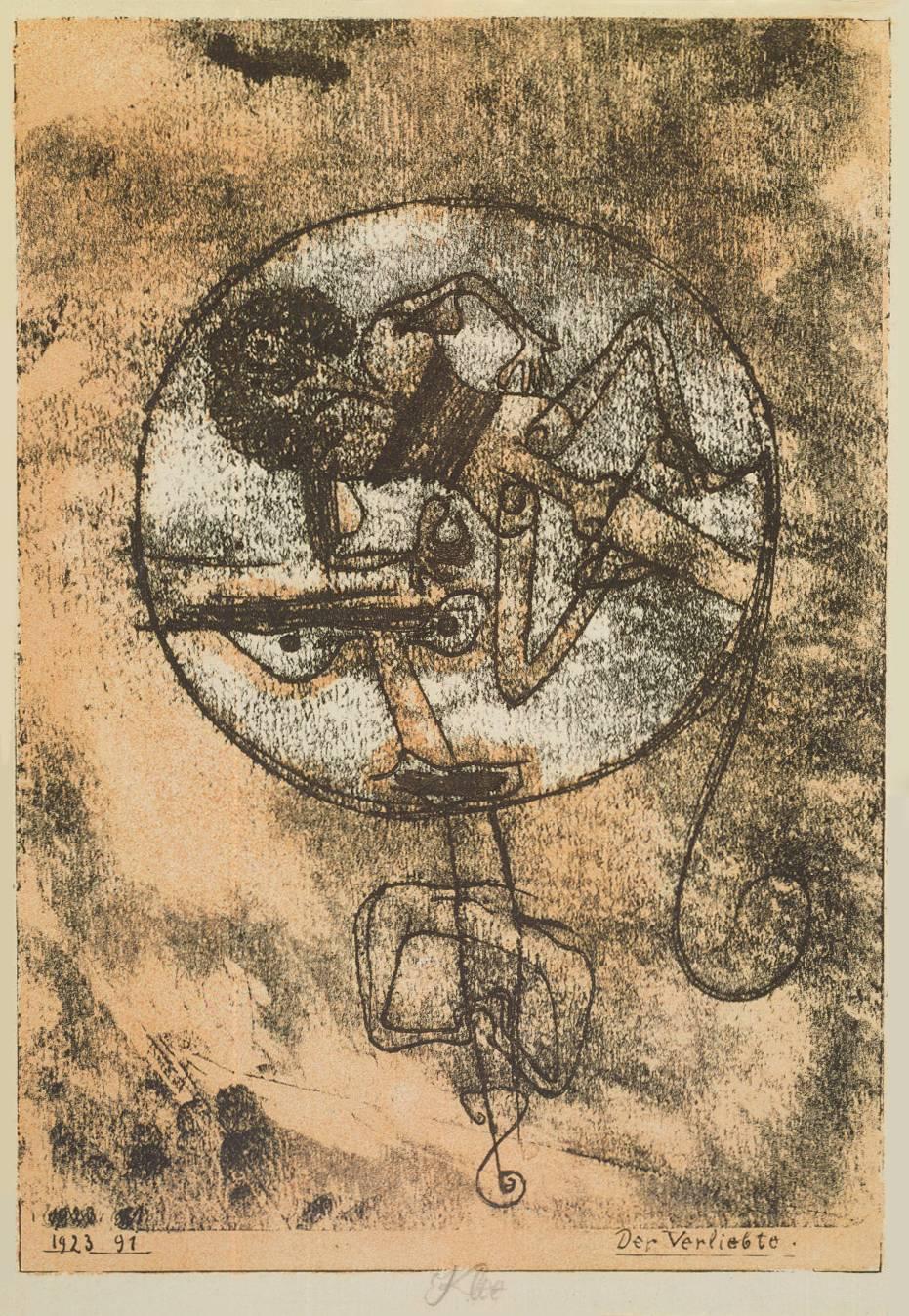 Paul Klee Der Verliebte (Signed Print) 1923 | MyArtBroker