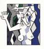 Roy Lichtenstein: Nude In The Woods - Signed Print