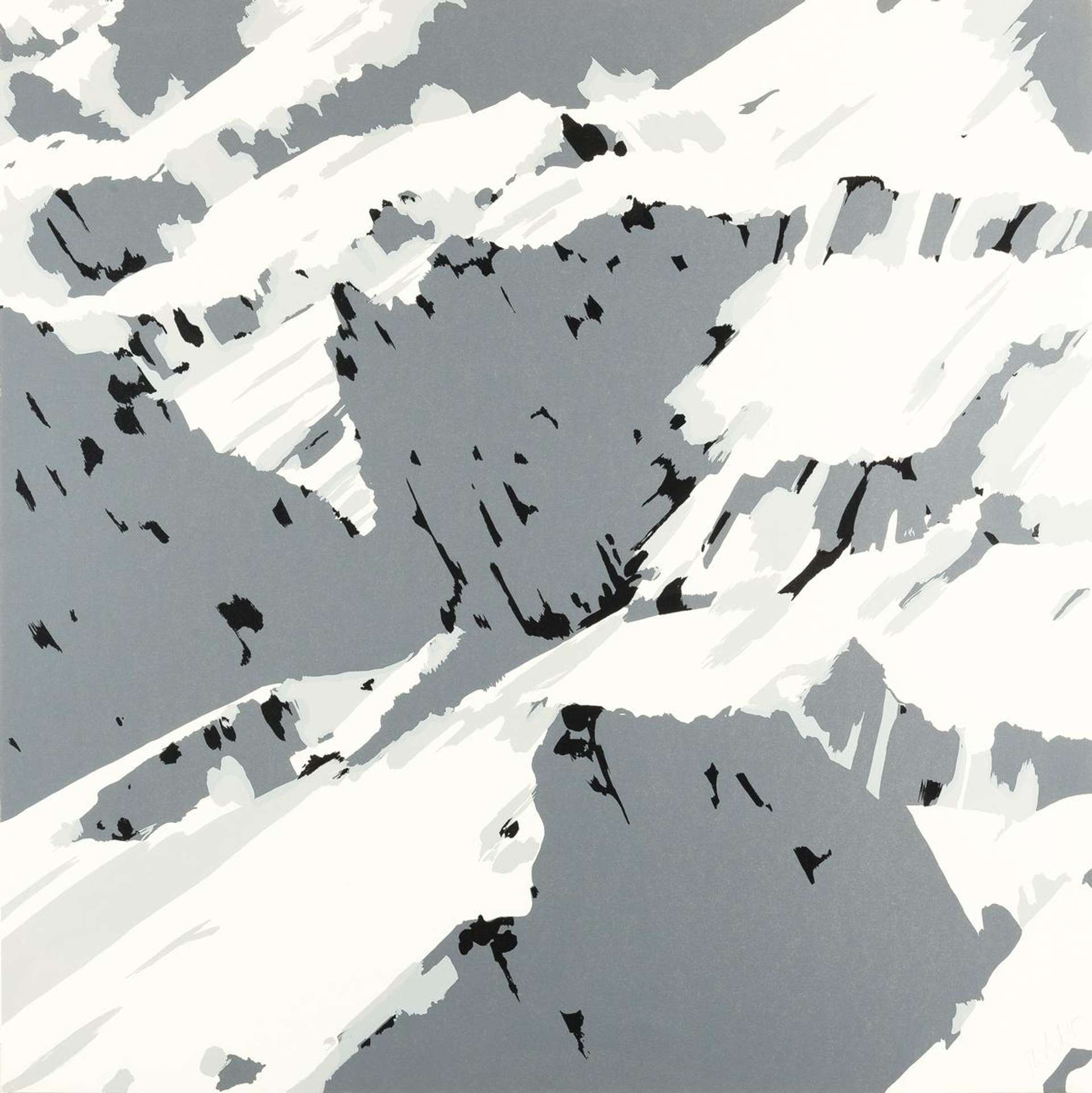 Schweizer Alpen II - B1 - Signed Print by Gerhard Richter 1969 - MyArtBroker
