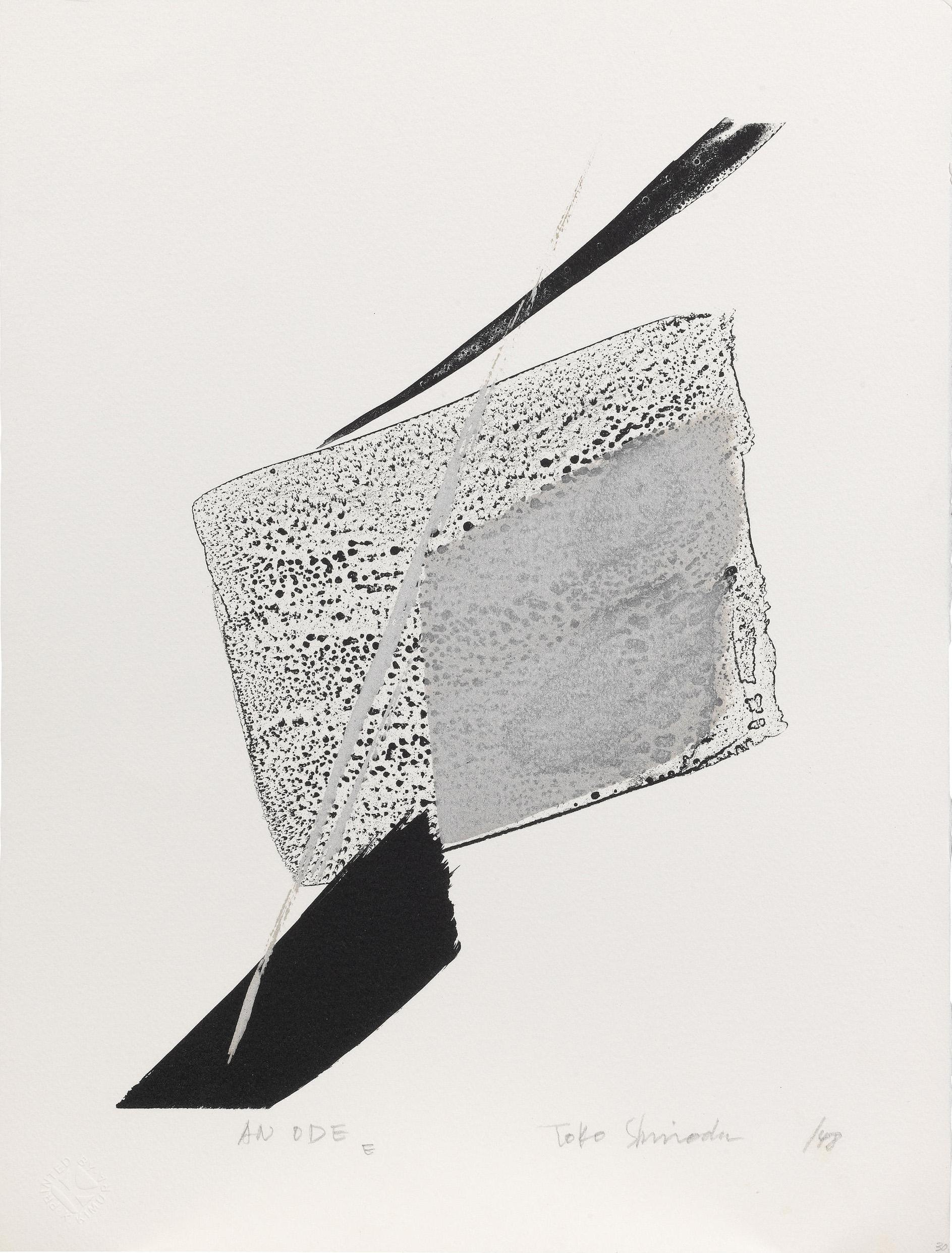 新入荷 Toko Shinoda Sale For | Print) (Signed Ode An クラシック