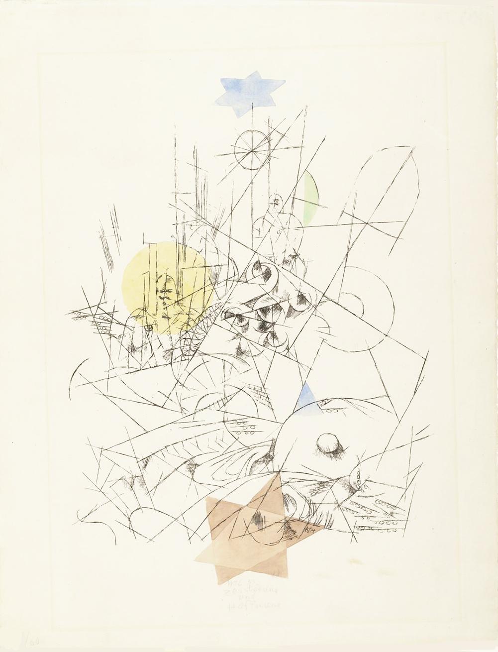 Paul Klee Zerstörung Und Hoffnung (Signed Print) 1916 | MyArtBroker
