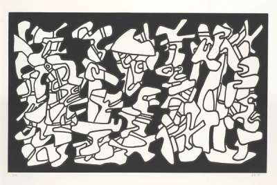 Evocations - Signed Print by Jean Dubuffet 1976 - MyArtBroker