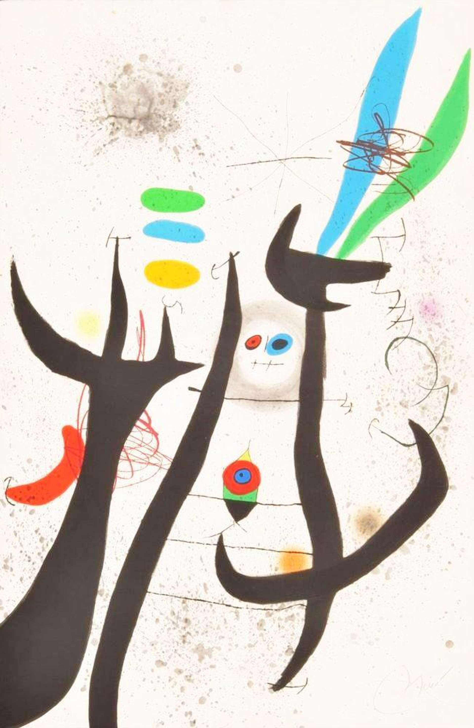La Femme Arborescente - Signed Print by Joan Miró 1974 - MyArtBroker
