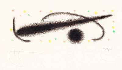 Joan Miró: Fusées II - Signed Print
