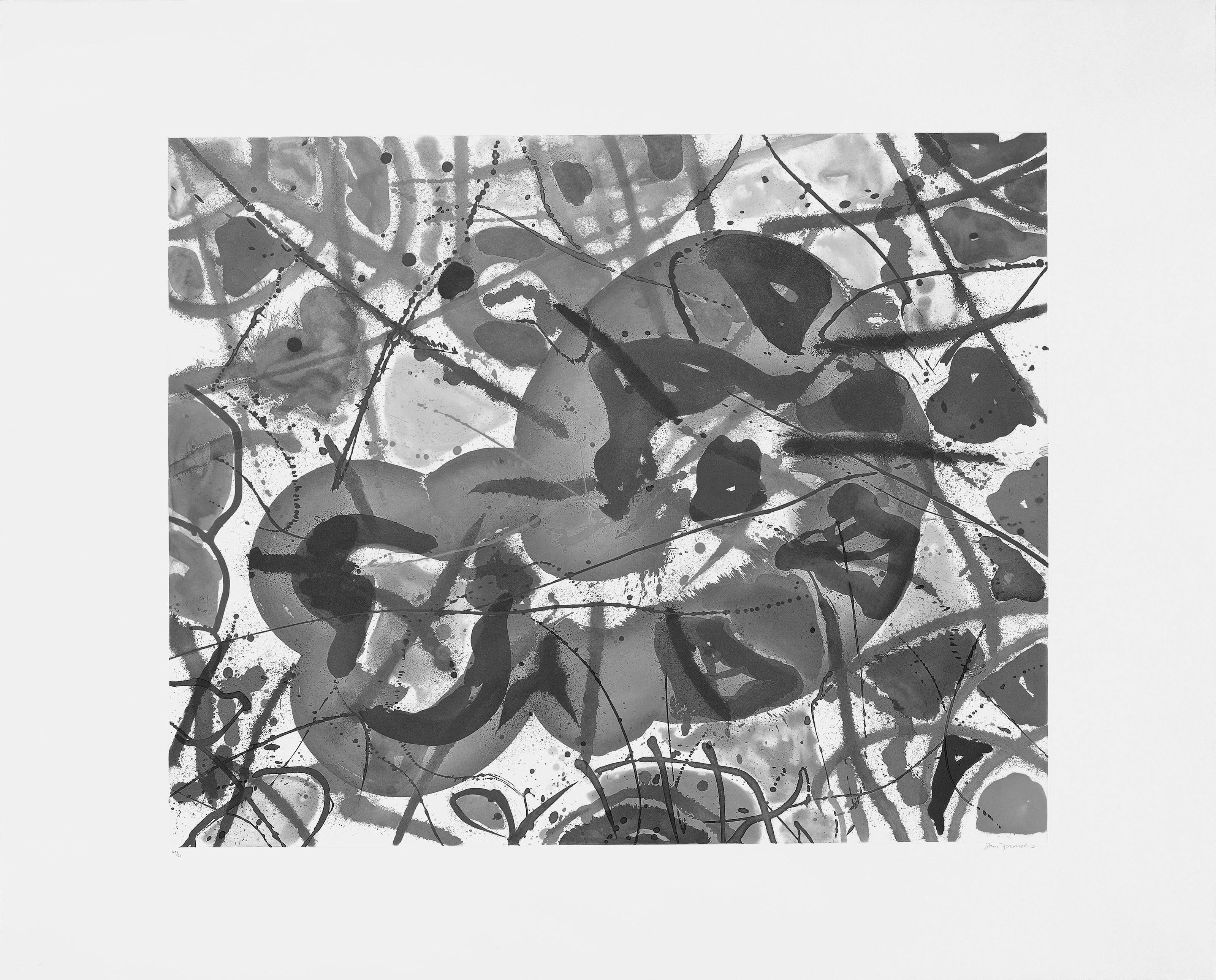 ビンテージア-トクラフトSAM FRANCIS展示会ポスター(‘72フレ-ム付き Sam Francis Art for Sale: Prints & Originals | MyArtBroker