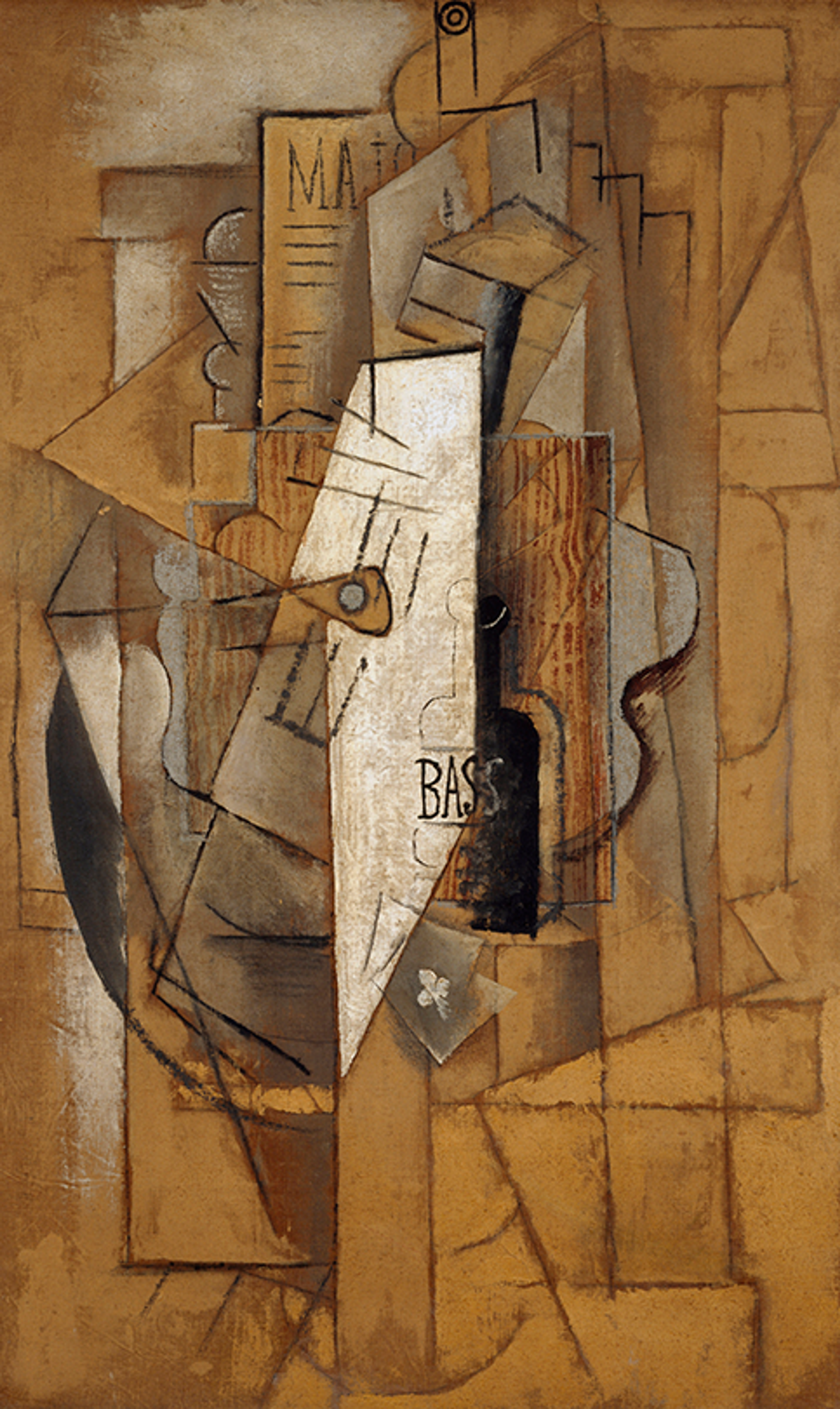 La bouteille de Bass by Georges Braque - Phillips 