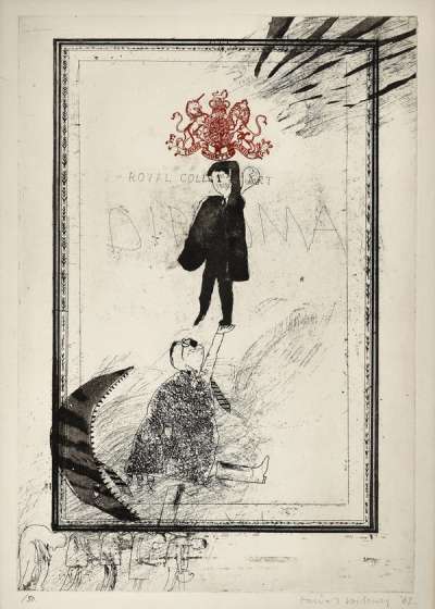 Diploma - Signed Print by David Hockney 1962 - MyArtBroker