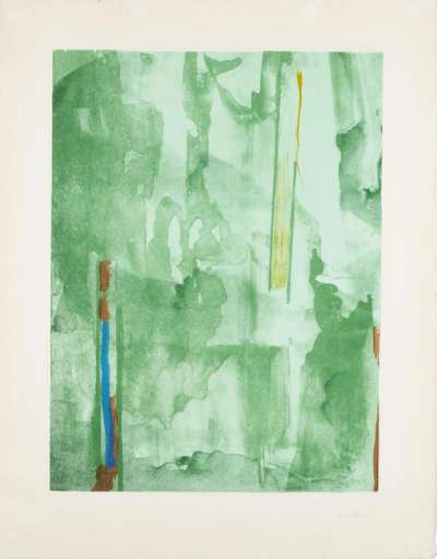 Barcelona - Signed Print by Helen Frankenthaler 1977 - MyArtBroker