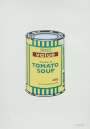 Banksy: Soup Can (yellow, emerald and brown) - Signed Print