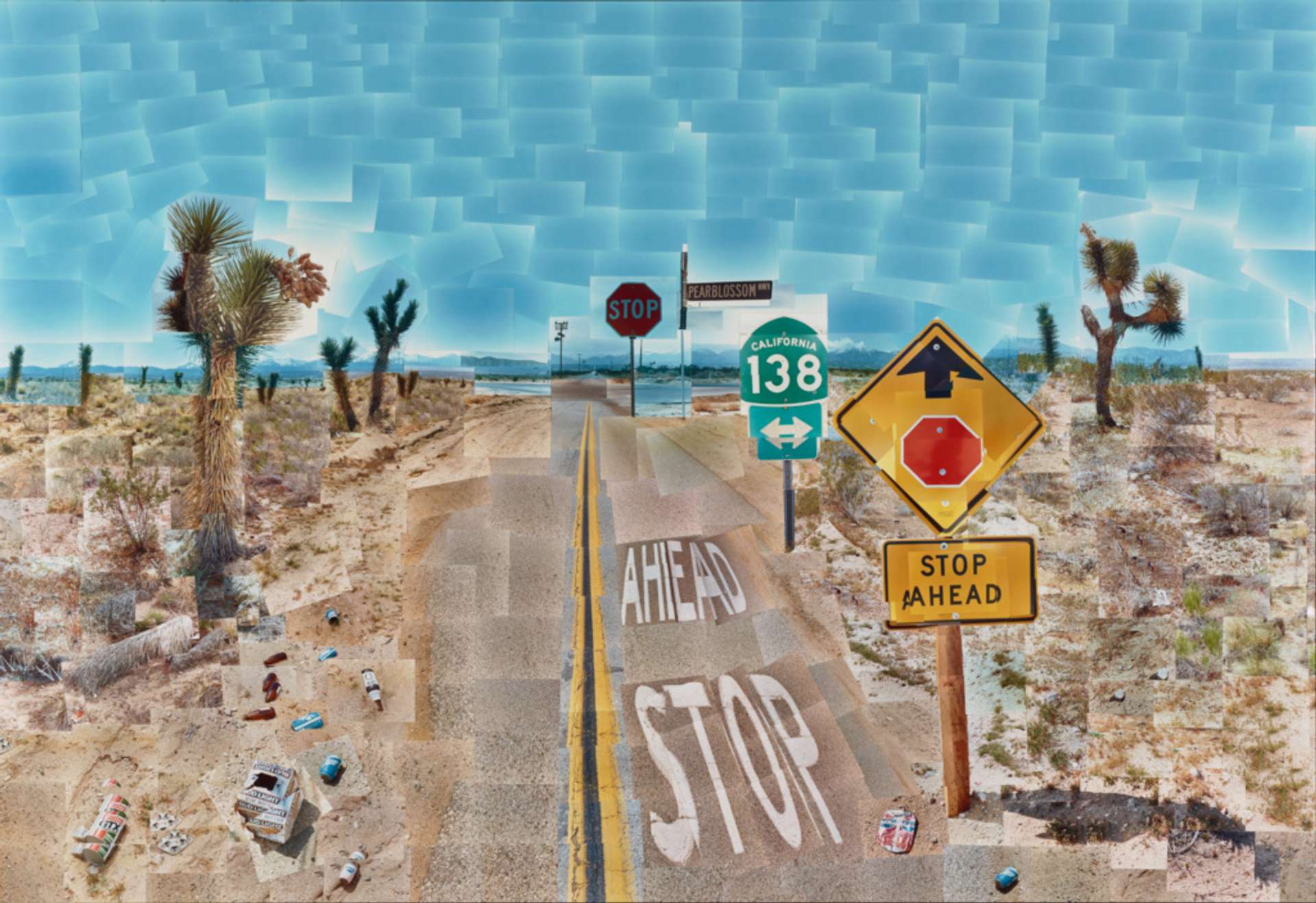 Pearblossom Highway by David Hockney