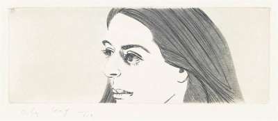 Small Head Of Ada - Signed Print by Alex Katz 1972 - MyArtBroker