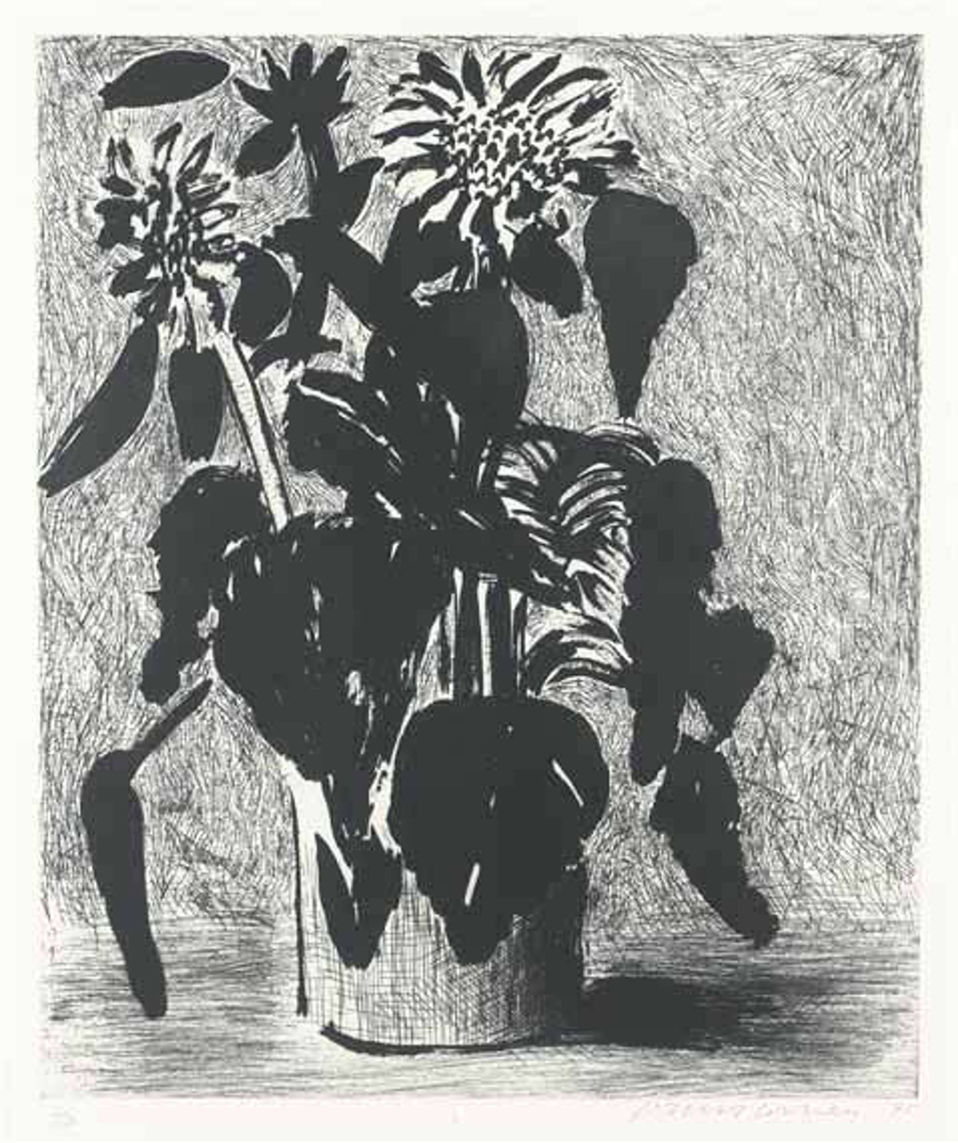 Sunflower II by David Hockney