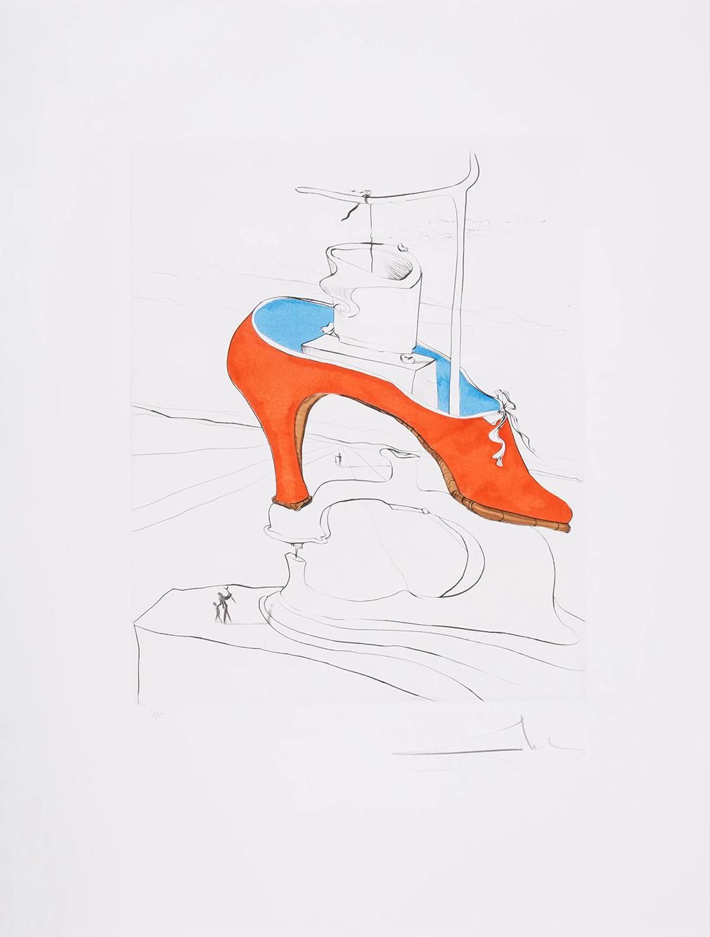 Salvador Dali Venus Au Joueur D'Orgue (Signed Print) 1971