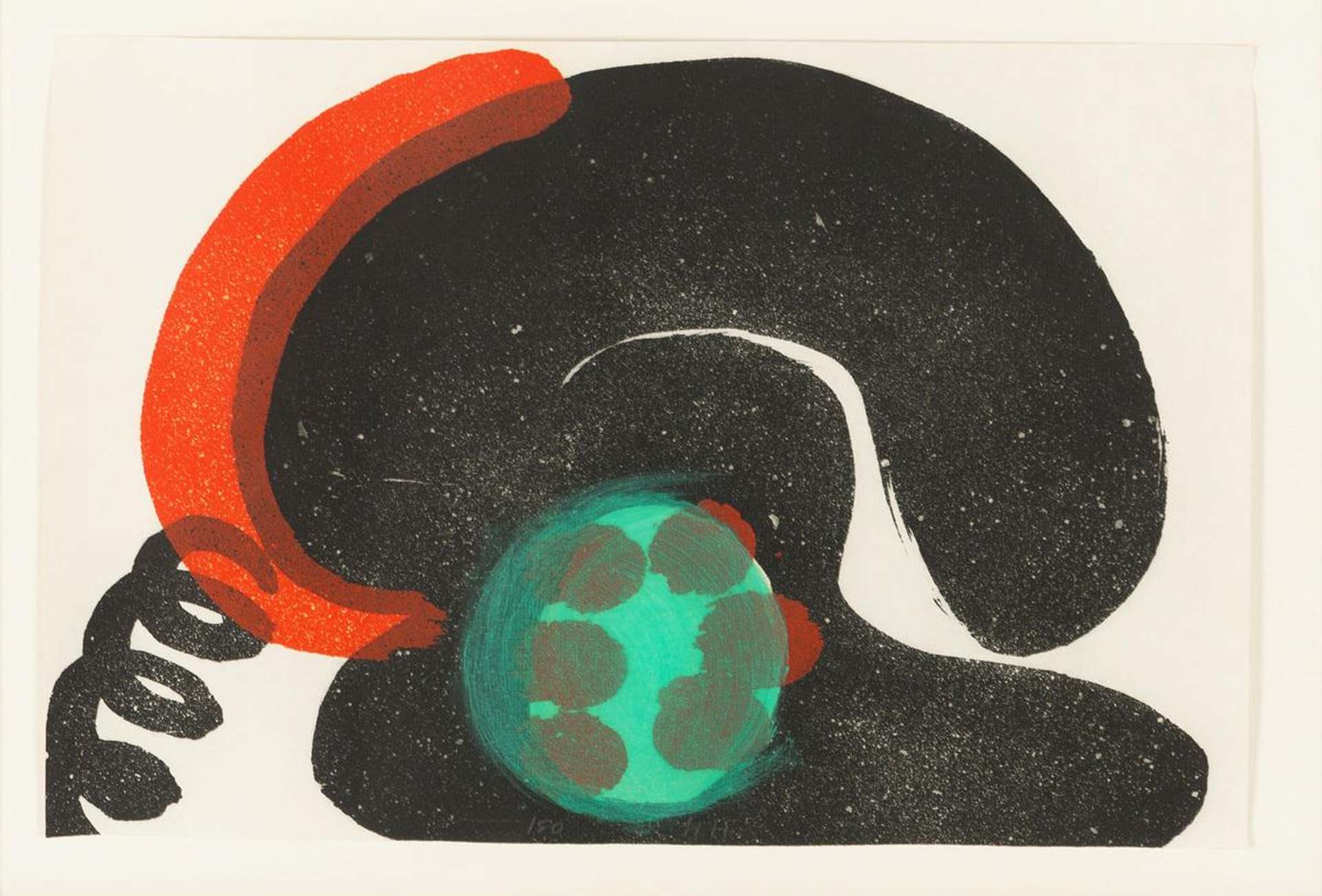 Howard Hodgkin: In Touch, Checking In - Signed Print