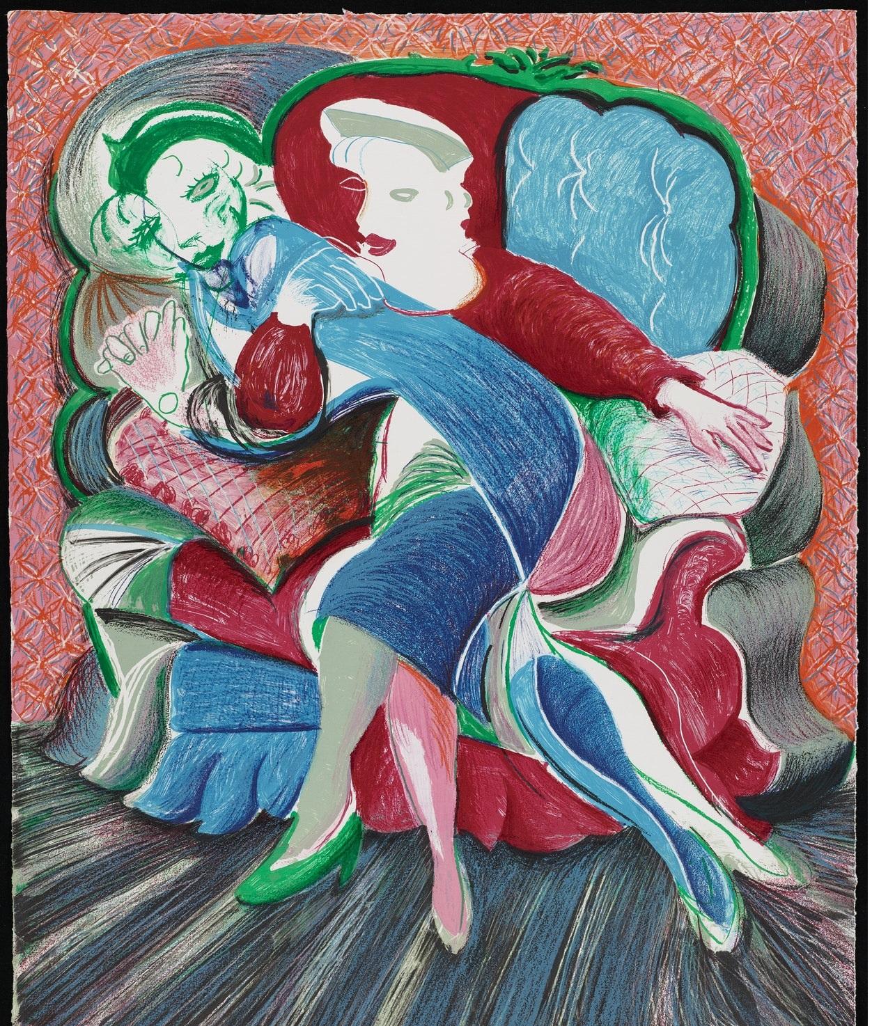 David Hockney An Image Of Celia (State I) (Signed Print) 1986