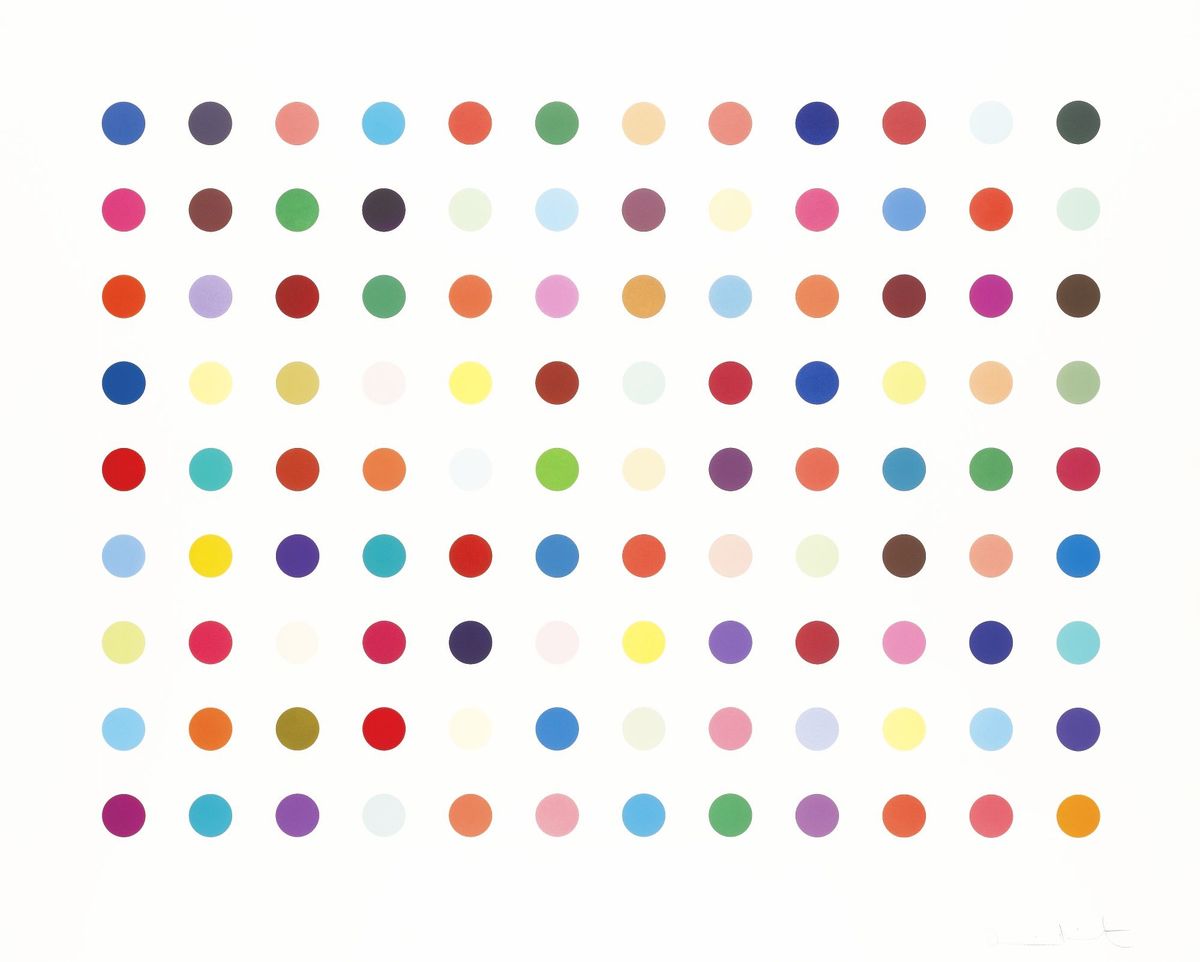 Damien Hirst スポットペインティング集 Damien Hirst: The Complete Spot Paintings 1986–2011, 980